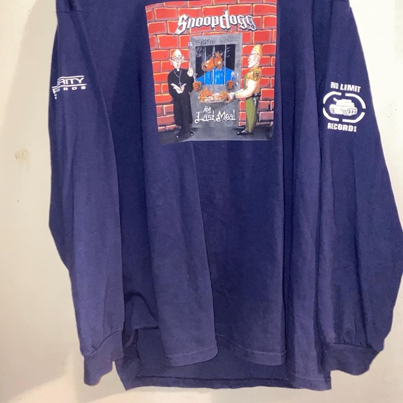 Snoop dogg last meal long sleeve tshirt used size XL - Picture 14 of 14